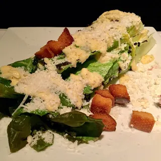 Grilled Romaine Caesar Salad