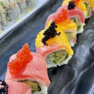 Mango Maguro, one of their specialty rolls.