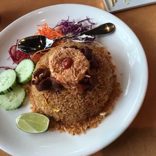 Spicy Crab Fried Rice