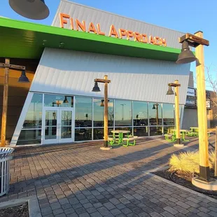 The Front &amp; Signage  02-26-2024