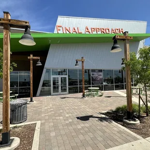 Front Entrance to Final Approach