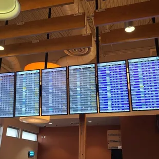 Arrivals &amp; Departures Information Boards   04-13-2023