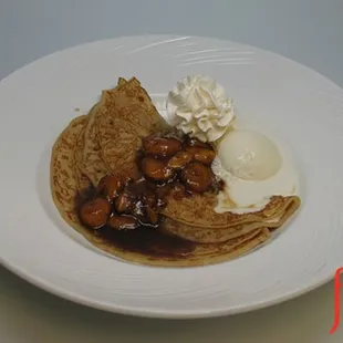 crepes, food