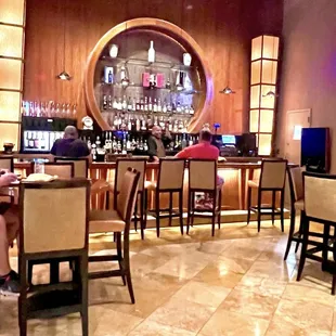The bar