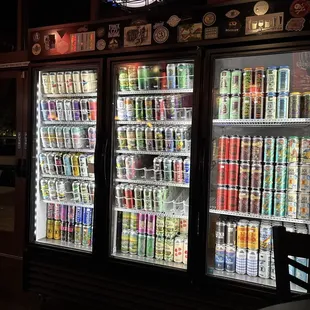 One of the5 beers available for purchase or to drink here!