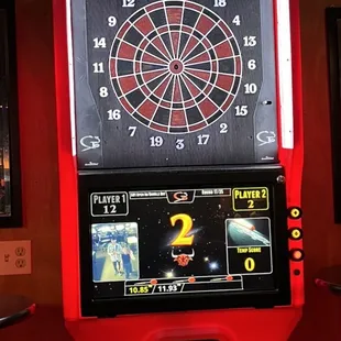 Electronic dart board