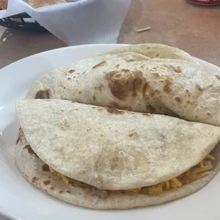 Chorizo &amp; Egg and Bean &amp; Cheese