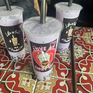 Ube Taro boba