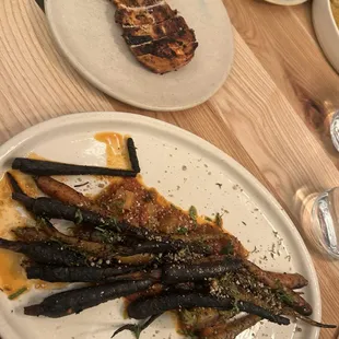 Grilled sweet chile Carrots and chicken breast