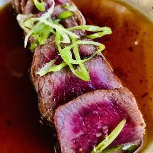 York Strip Tataki