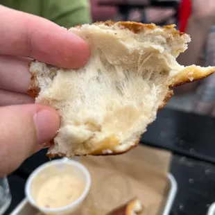 Undercooked pretzel sticks