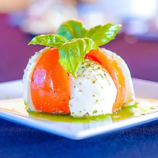 Caprice salad a must try in their menu