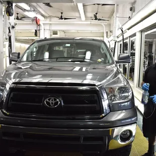 Our team makes sure your car is looking great!