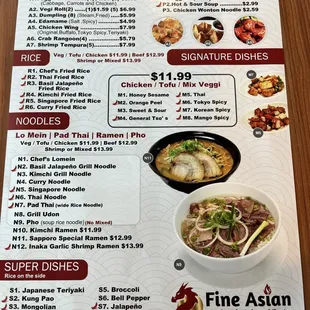 menu, ramen and noodles