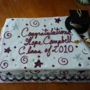 My graduation cake!