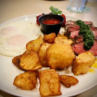 Steak and Eggs