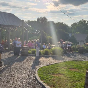 Plenty of space for a large group event to spread out.