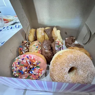 They were fresh and delicious.