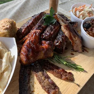 ribs, coleslaws, coleslaws, coleslaws, coleslaws