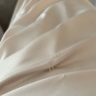 Terrible seamstress job