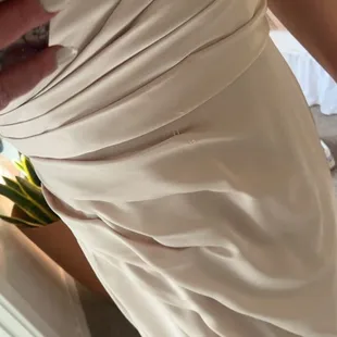 Do not go here.  I have had to go back 4 times in the last 3 months to get my maid of honor dress altered here.