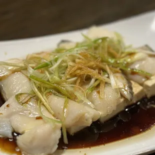 Mandarin fish tofu