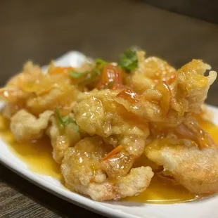 Special Glazed Fried Shrimp