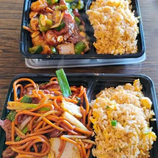 L25. Beef Lo Mein Lunch Special