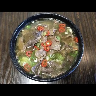 Beef noodle soup