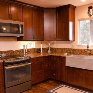 a clean kitchen