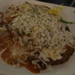 Chicken parmigiana
