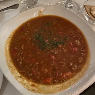 Stuffed pepper soup