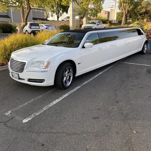 8 passengers Stretch limousine!