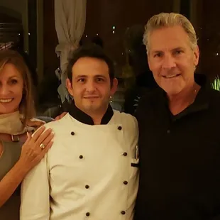 Como"s most famous chef Pierre