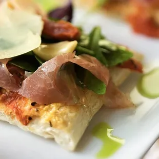 Focaccia with Prosciutto