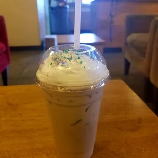 King Cake Latte is delicious!