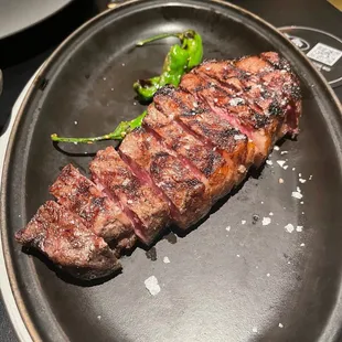 NY steak Jean Georges.