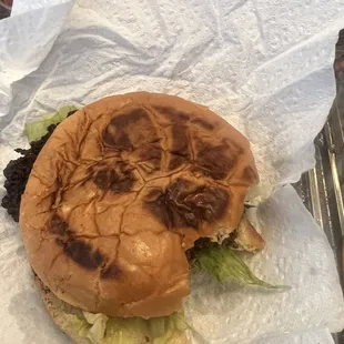 Huge Hachie Cheeseburger