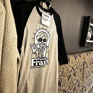 a t - shirt on a hanger