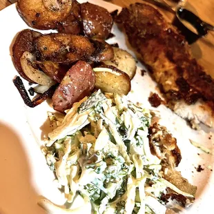a plate of food