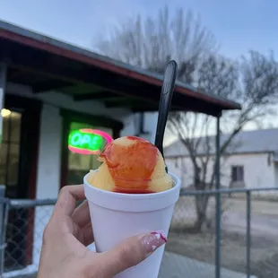 vampiro &amp; mango with chamoy