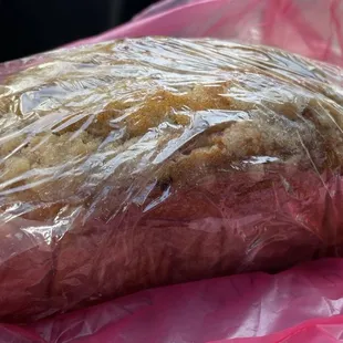 Their Carrot Cake... it's delicious. Great pastries, great prices. It's just only accessible from the inner parking lot.