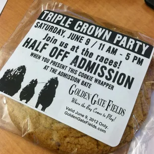 Golden gate fields free promo cookie