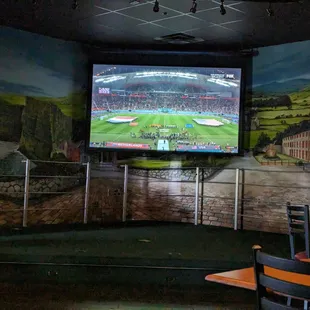 a view of the stadium