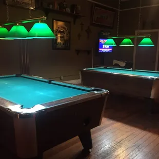 Pretty nice pool tables!