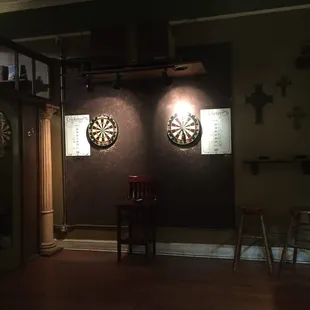 Dart boards!