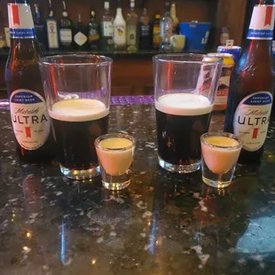 Irish car bombs at Finn McCools