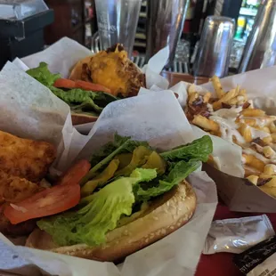 Food, beer, atmosphere