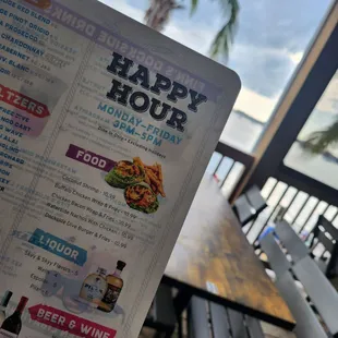 Don't miss the Happy Hour!
