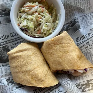 Sweet Thai Chili Shrimp Wrap